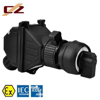 IECEx And ATEX Certified Explosion-proof Waterproof Manual Transfer Industrial Switch