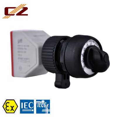 IECEX and ATEX Certified Industrial Explosion Proof Rail Mounting 200k Ohm Potentiometer Variable Resistor